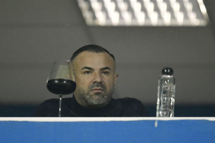 Image from the official stand of those from Farul, during the match with CFR Cluj