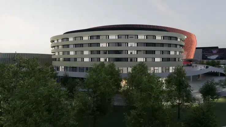 The new arena in Pardubice // PHOTO: @HC Dynamo Pardubice