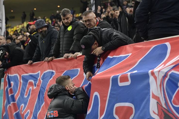 Images at the end of the match FCSB - U Cluj // PHOTO: Cristi Preda (GSP.ro)