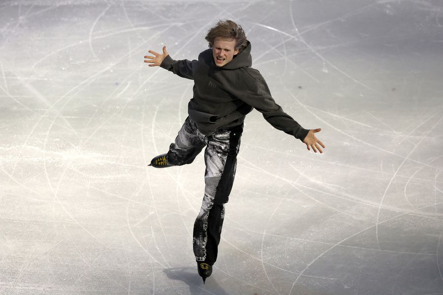 Ilia Malinin said goodbye to this season with an optimistic program at the Laureate Gala
