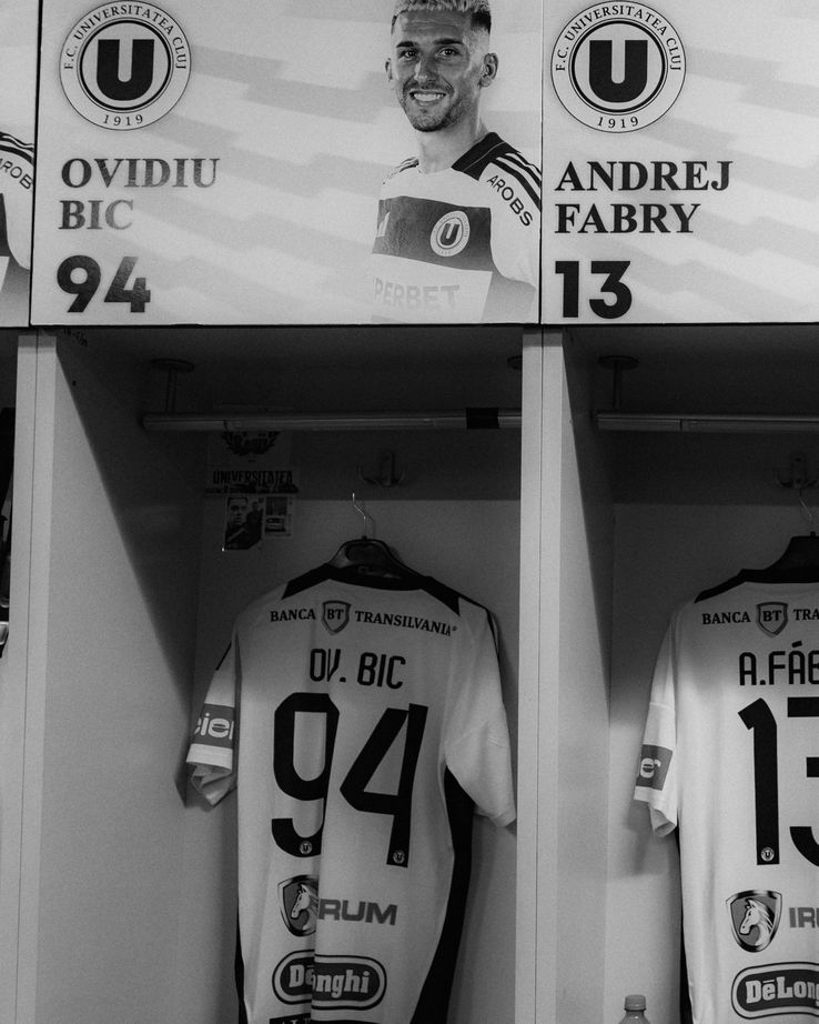 U Cluj - CFR, images before the derby from the first stage of the play-off // PHOTO: Facebook @FC Universitatea Cluj