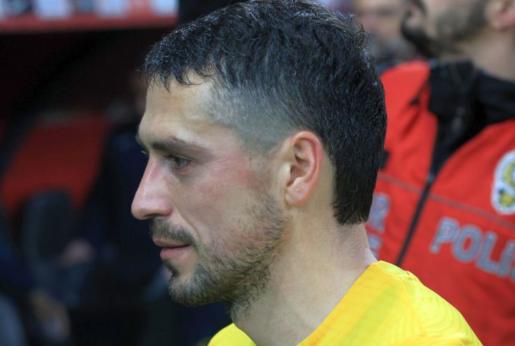 Nicolae Stanciu, with morale on the ground after the arrest in Turkey / PHOTO: Ionuț Iordache (GSP)