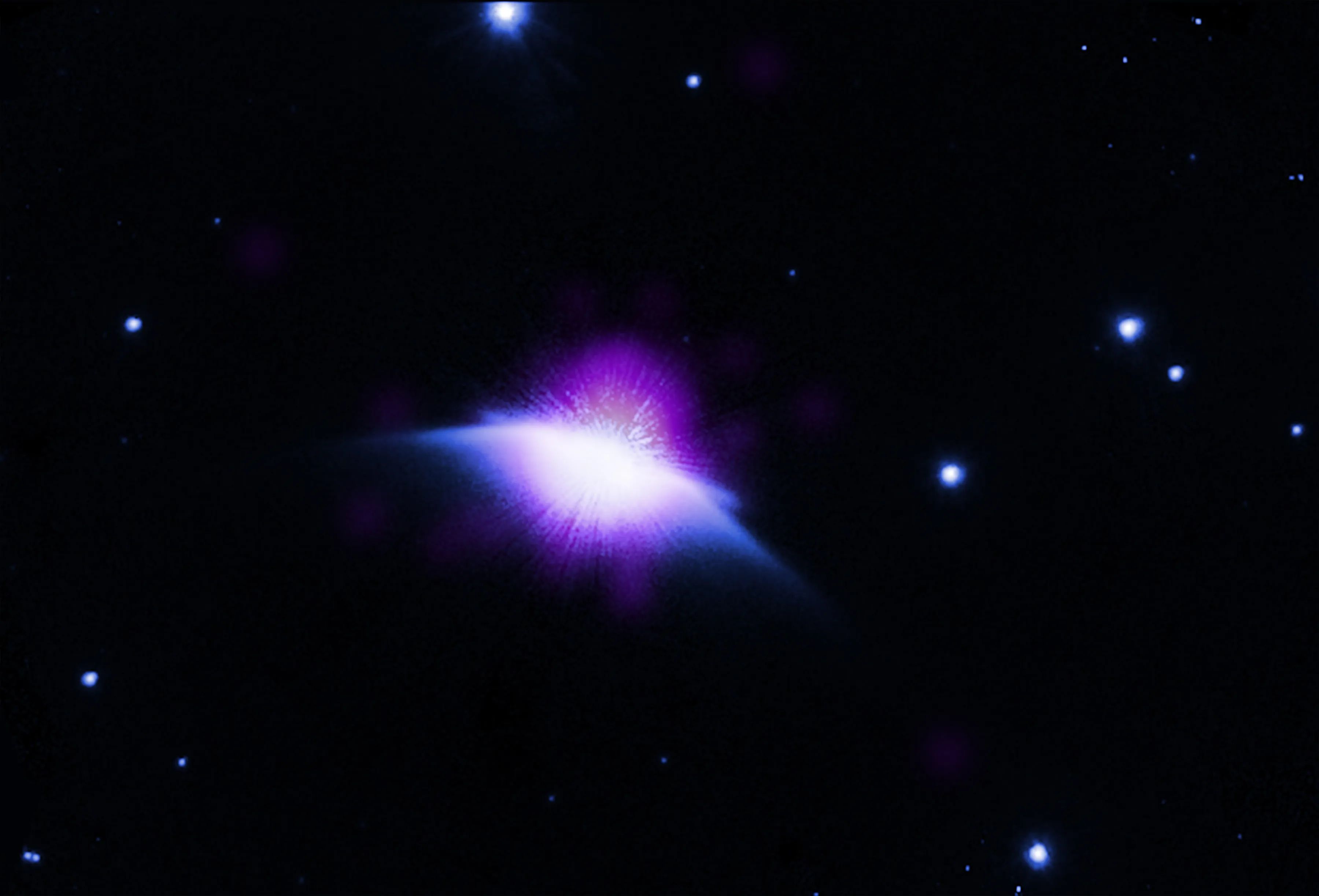 NASA showed a star that 