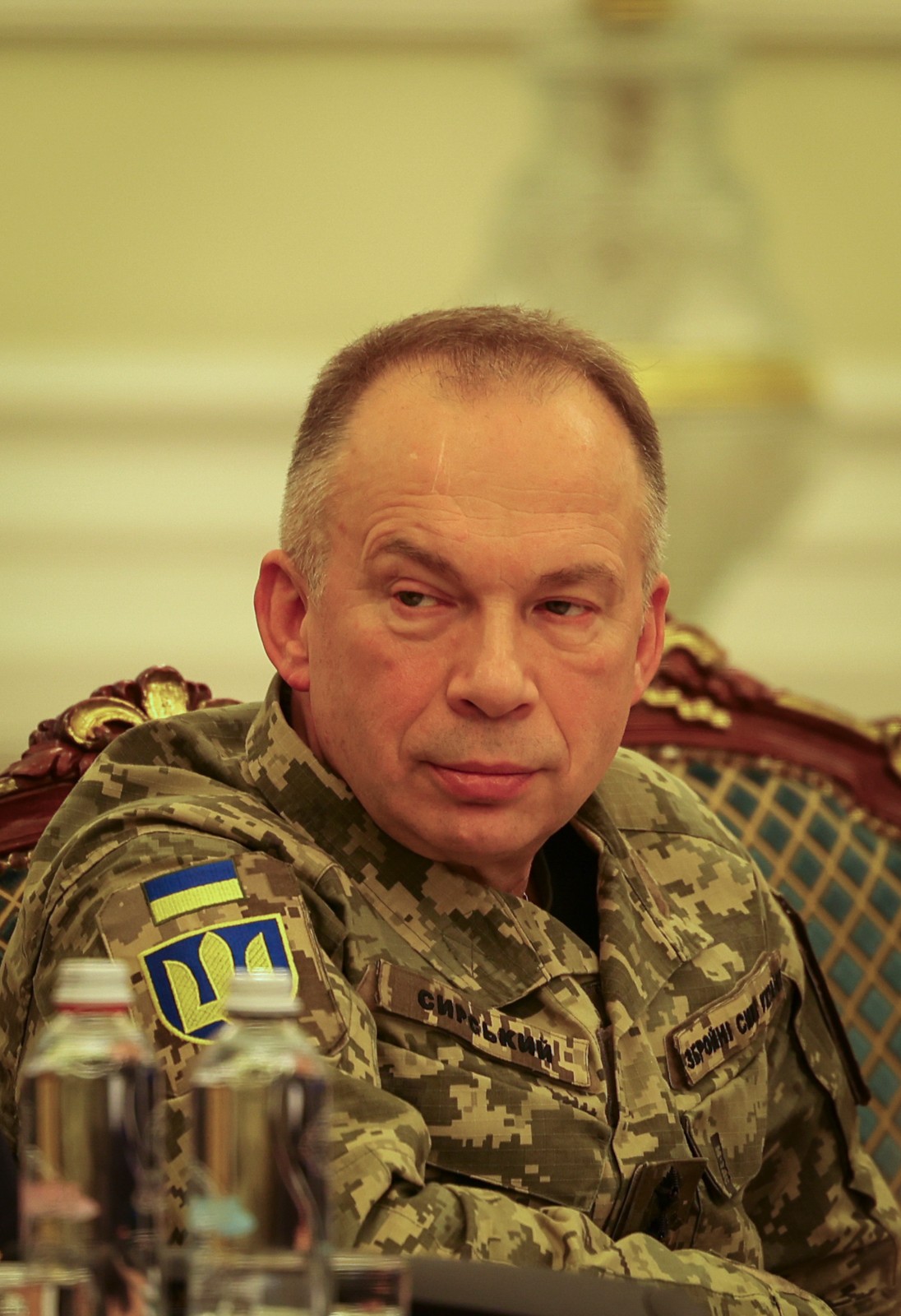 Commander-in-Chief of the Ukrainian Army Oleksandr Syrski