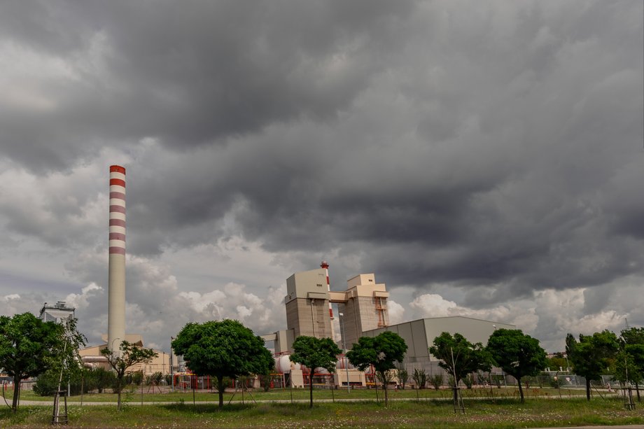 Industrial plants receive free emission allowances. The photo shows Huta Częstochowa