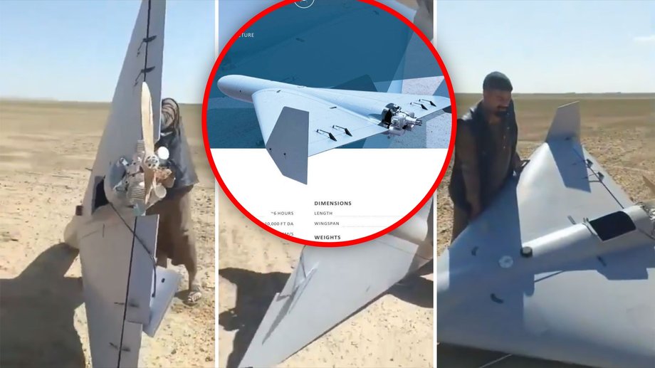 American LUCAS drone crashed in Iraq
