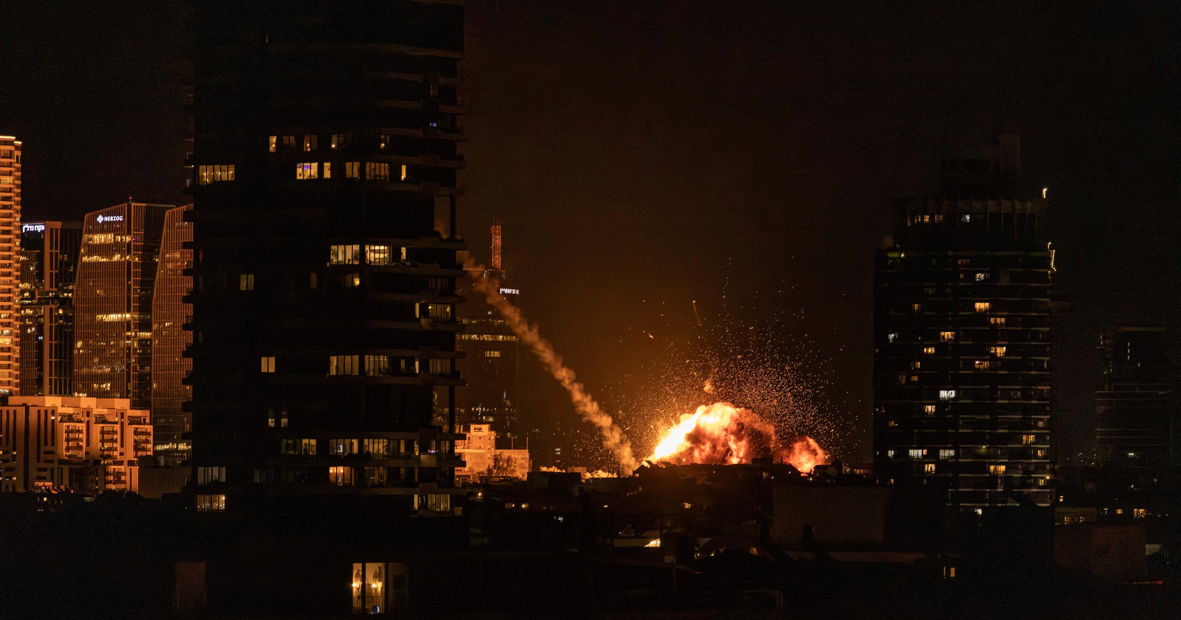 Iran attack on Tel Aviv