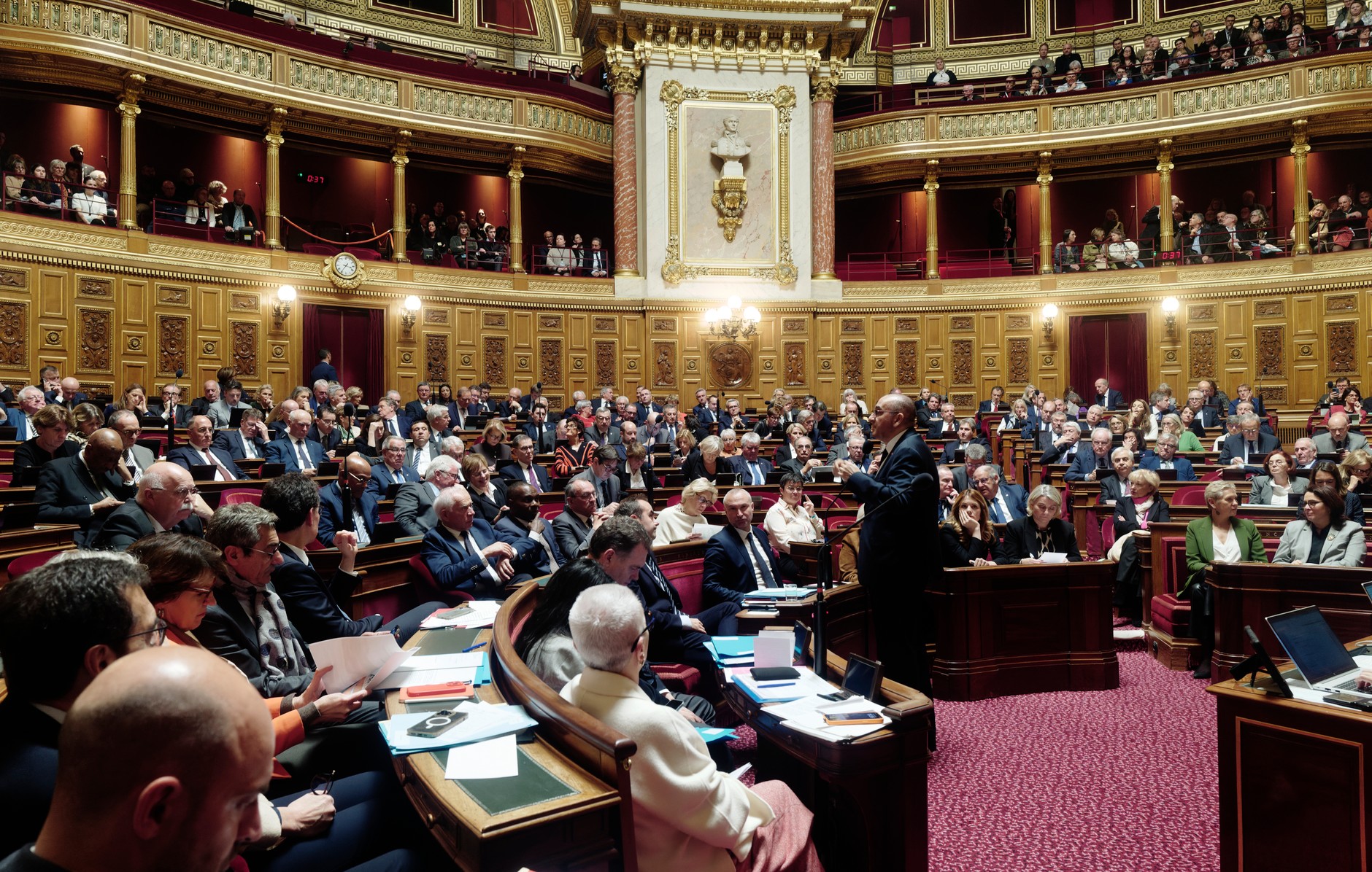 Half of the Senate seats are filled every three years, with the next vote scheduled for September, October 19, 2025.