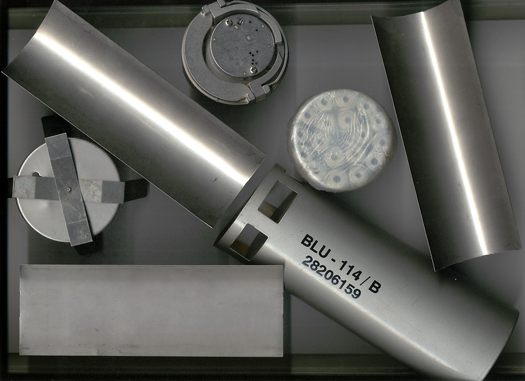 BLU-114 graphite bomb
