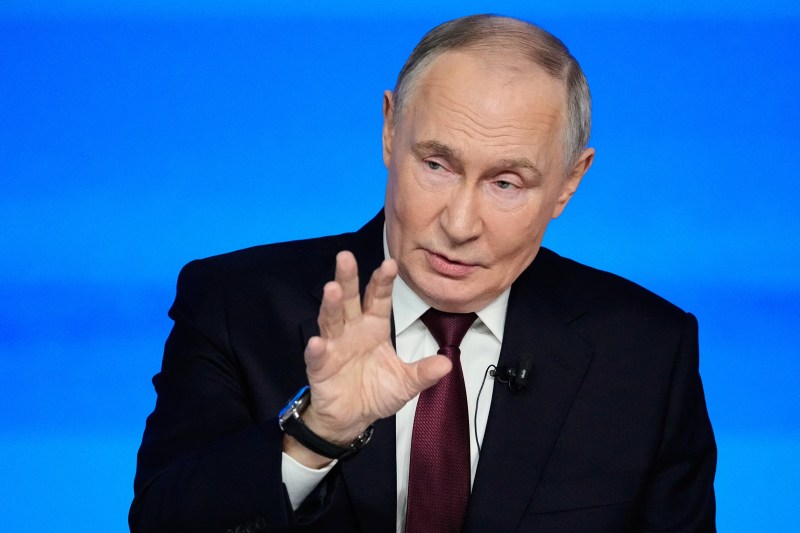 Vladimir Putin's proposal, in a series of calls with Gulf leaders about the