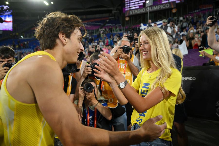The Olympic sensation secretly married his model girlfriend, but one thing terribly displeased him