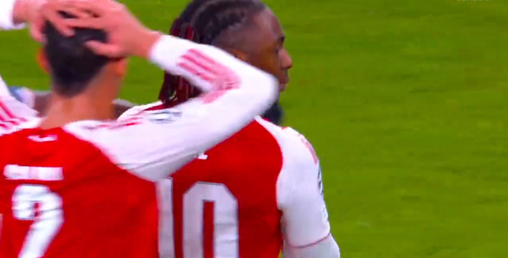 Sensational goal scored by Eze // Photo Caption: X
