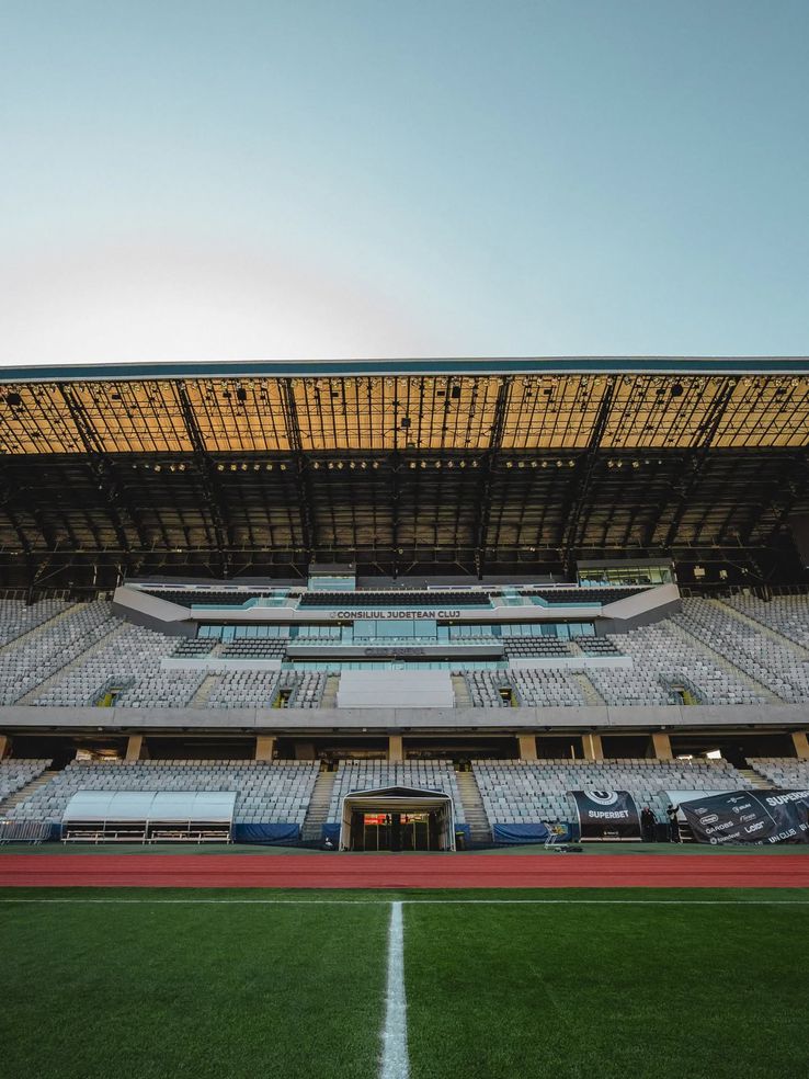 U Cluj - CFR, images before the derby from the first stage of the play-off // PHOTO: Facebook @FC Universitatea Cluj