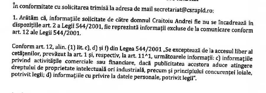Vlad Andronescu put the 
