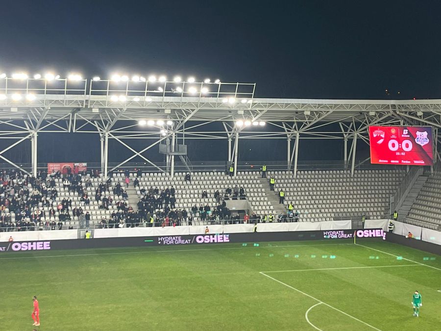 Protest at Dinamo - Metalul Buzău: the ultras did not enter the stadium