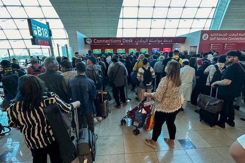 Congestion at Dubai airport, Photo: AFP / AFP / Profimedia