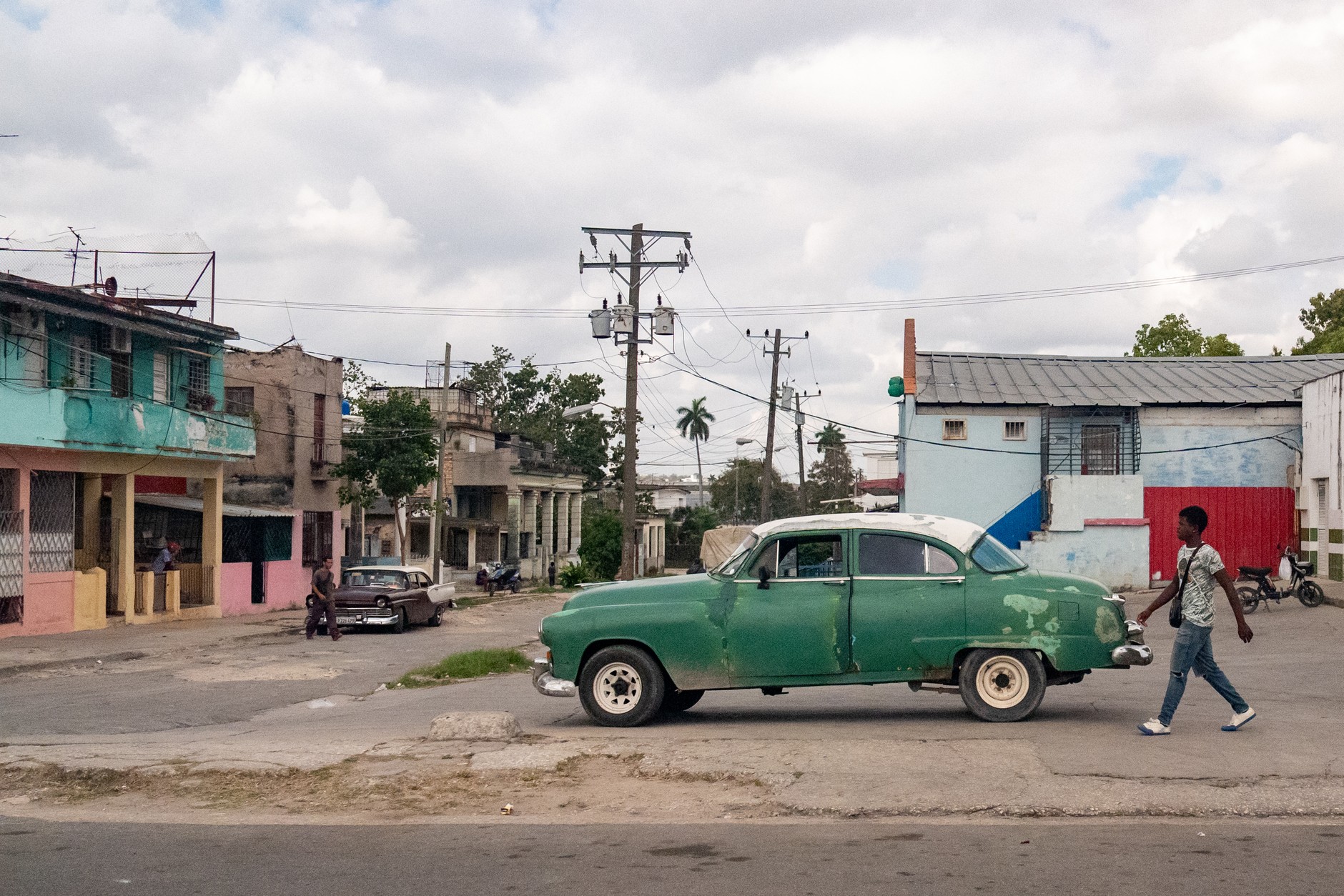 A vintage car in Havana, March 28, 2025.