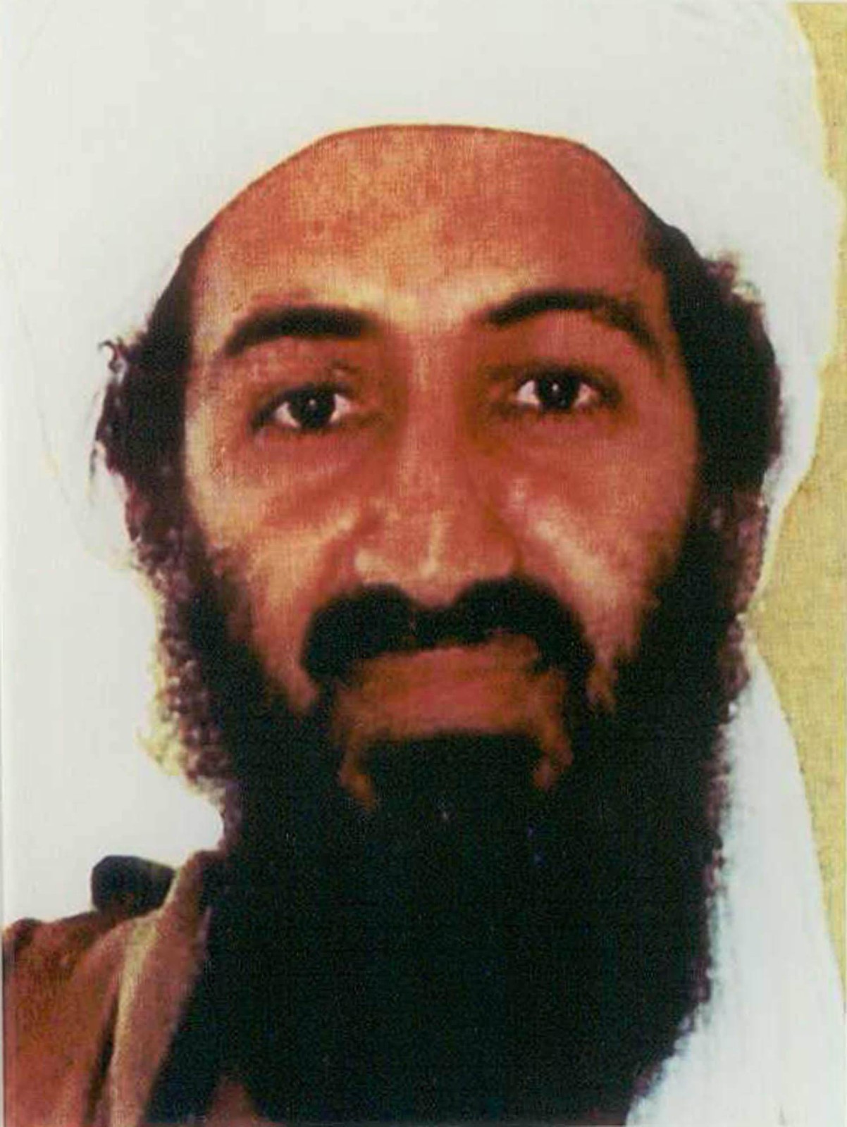 Al-Qaeda founder Osama bin Laden, 2001