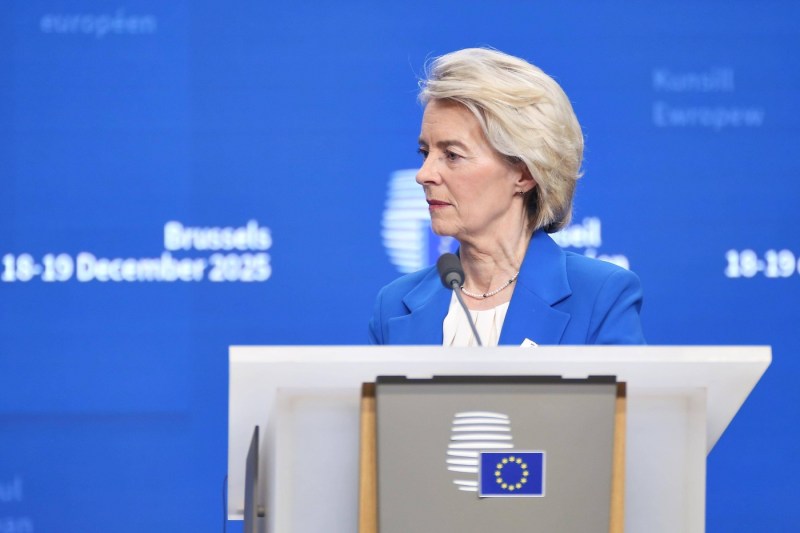 Ursula vor der Leyen talks about the 