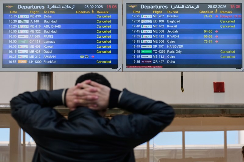 The war in Iran - A shock for those who have to travel by plane these days. Destinations not related to the Middle East are also affected