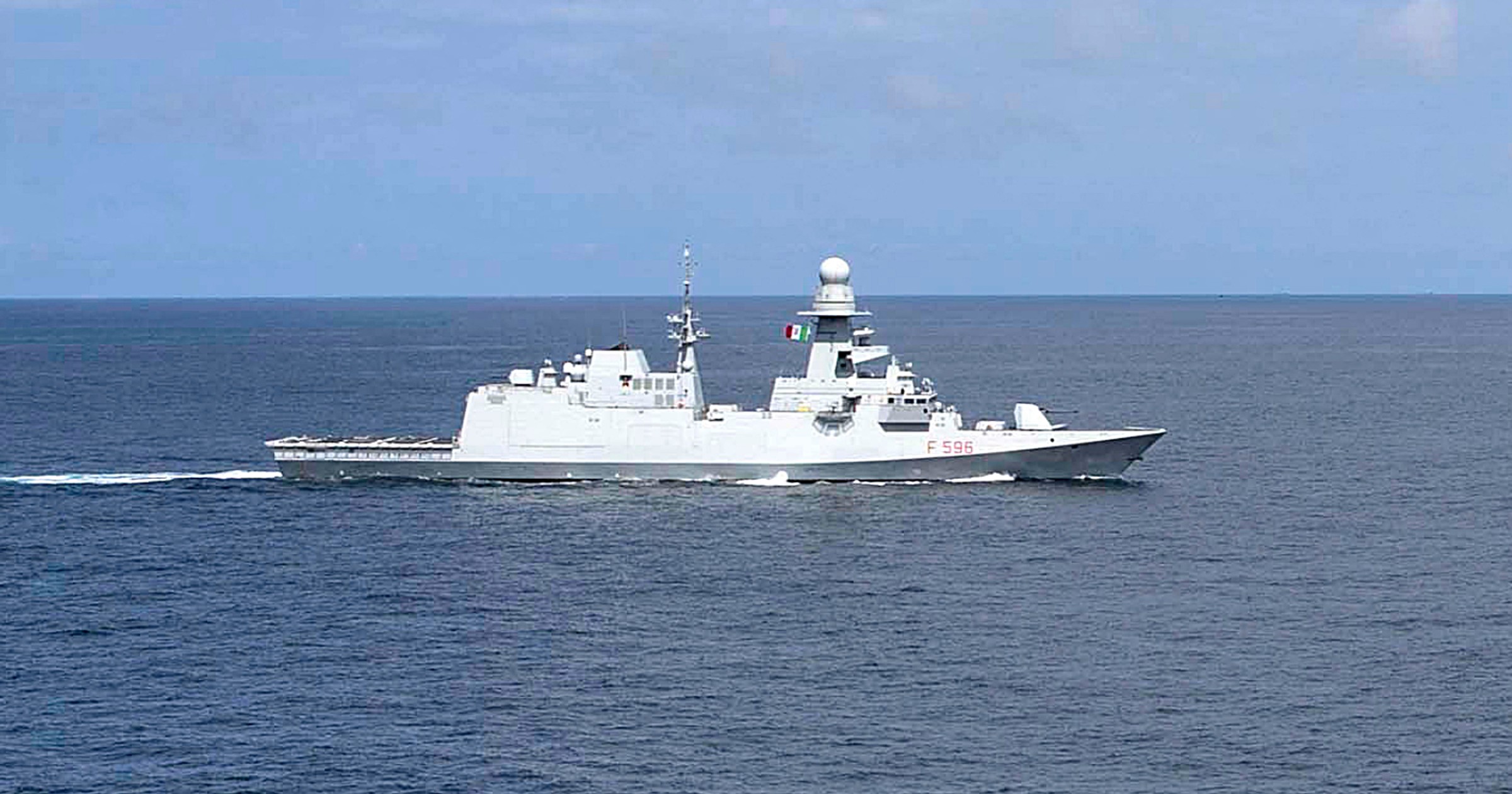 Federico Martinengo's frigate