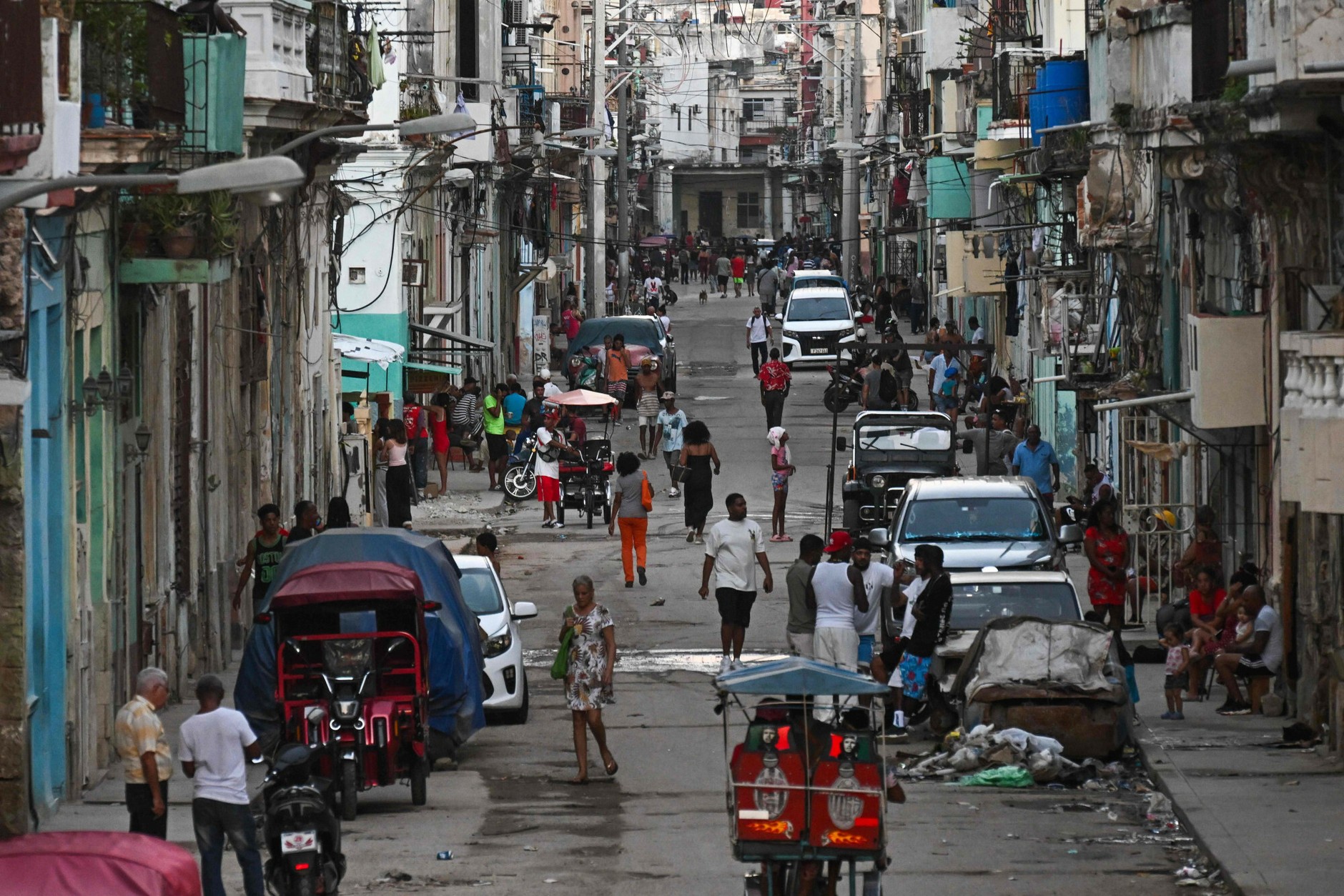 A street in Havana, the capital of Cuba (illustrative photo)