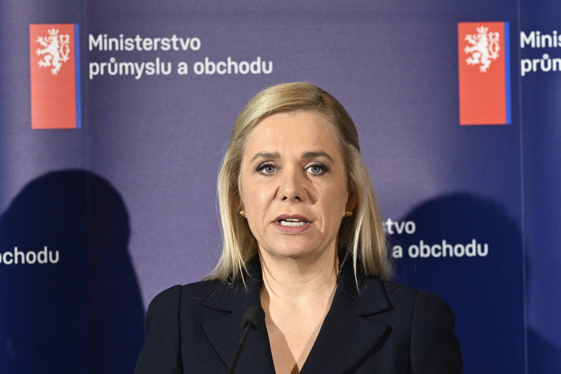 Slovak Minister of Economy Denisa Sakova in Prague, Czech Republic, March 18, 2026.