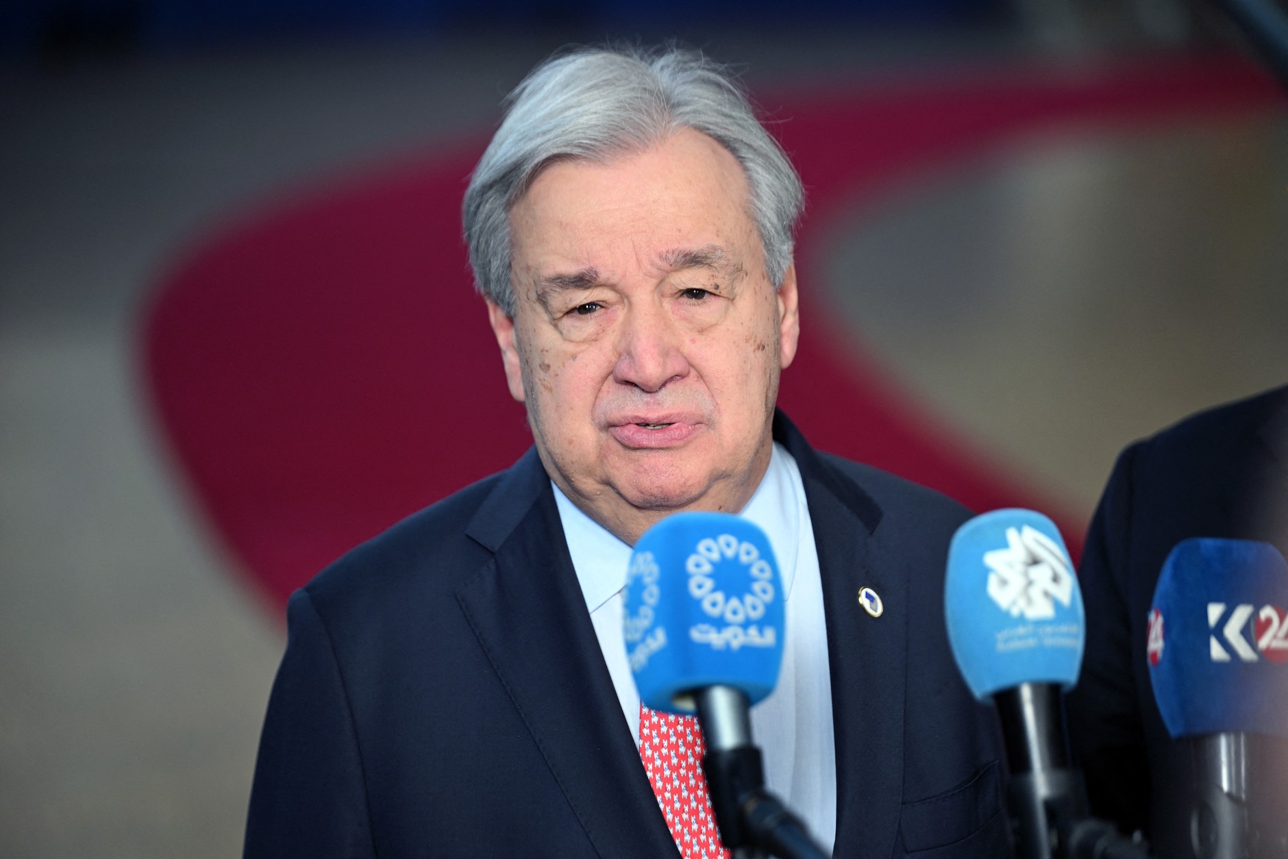 UN Secretary-General Antonio Guterres, Brussels, 19 March 2026