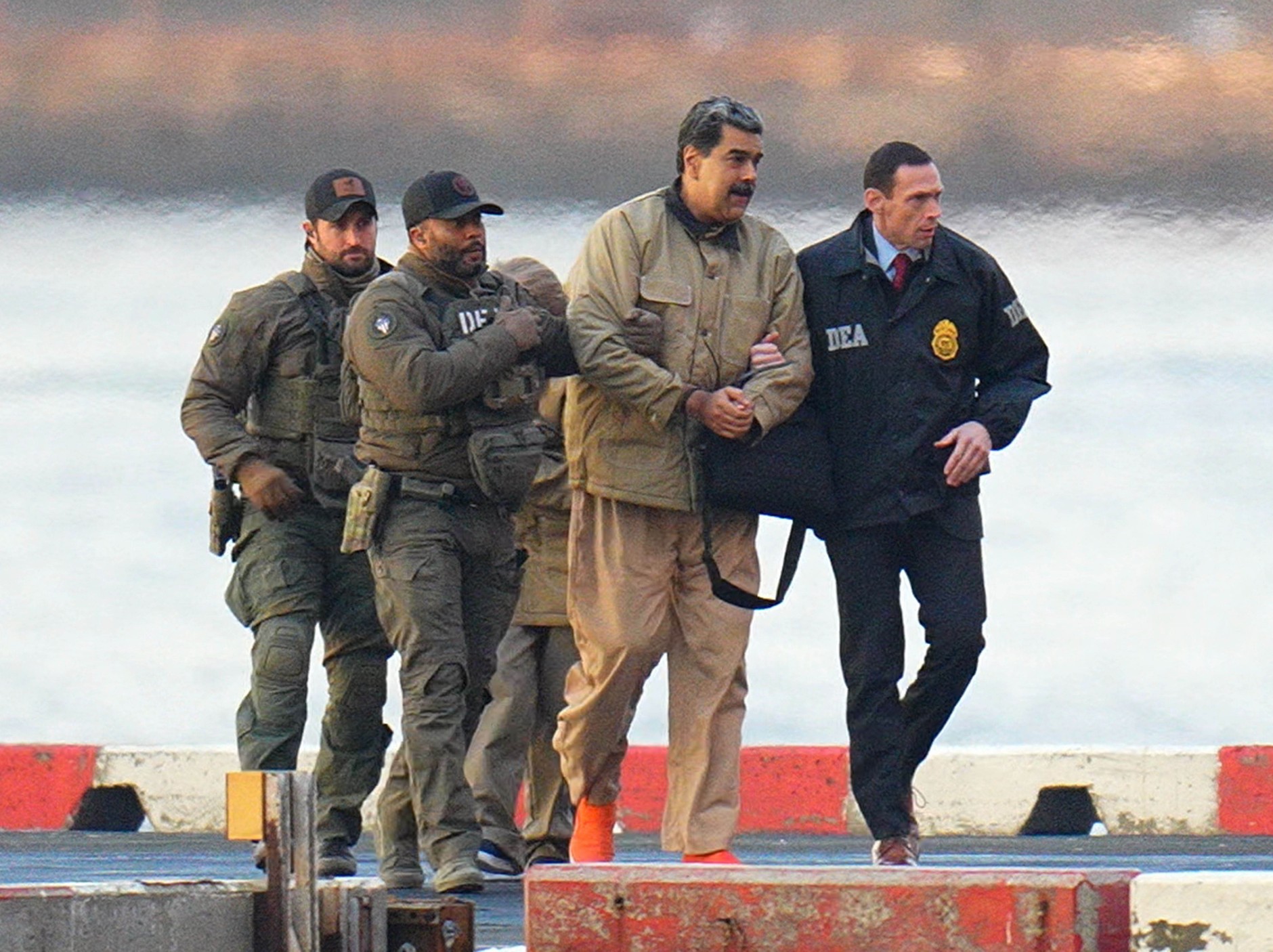 Uprowadzony przez USA wenezuelski dyktator Nicolas Maduro, 5 stycznia 2026 r. (zdj. ilustracyjne)