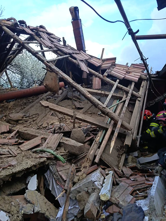 The house was destroyed PHOTO ISU Prahova via Prahova Information