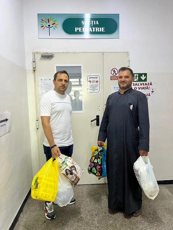 Where help is needed, priest Gici Stănculeț says