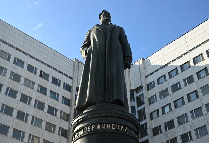 The statue of Felix Edmundovici Dzerjinski PHOTO Profimedia