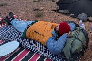 Do you recognize him? Former ATP number 1, nomad in the Atlas Mountains: 