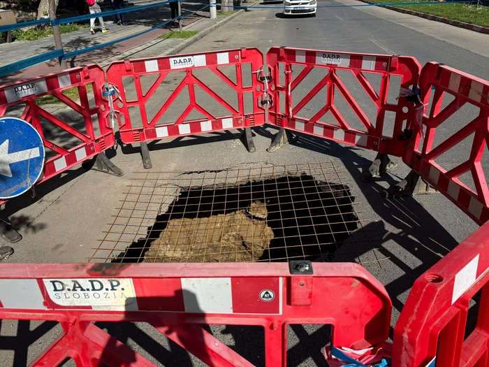 The perimeter has been demarcated. PHOTO FB Alexandru Potor.