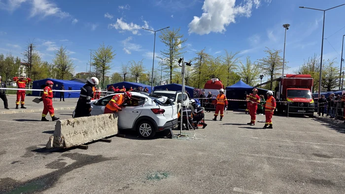 The accidents were simulated in the smallest details PHOTO: ISU Olt