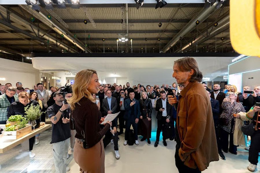 Luka Modrić turns the Gorenje stand into the main attraction at EuroCucina 2026