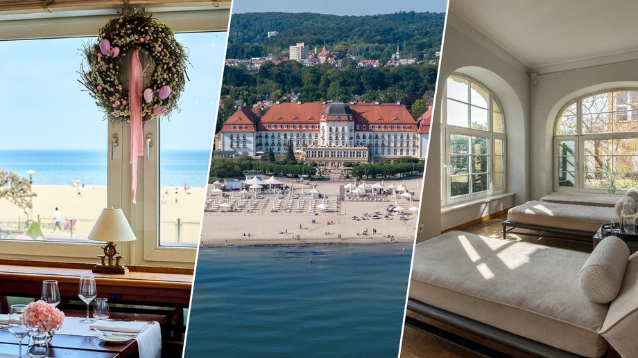 Sofitel Grand Sopot dominates the Baltic Sea