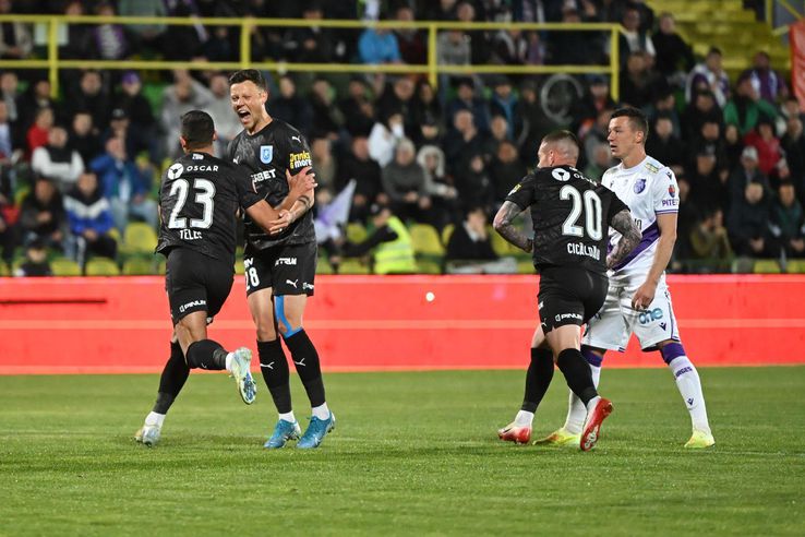 FC Argeș - Craiova University, in stage 6 of the play-off