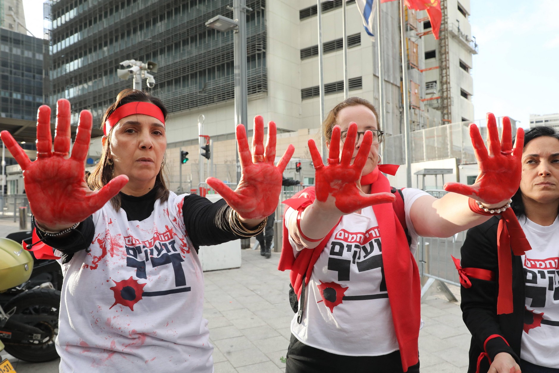 Anti-war demonstration in Tel Aviv, March 30, 2026.