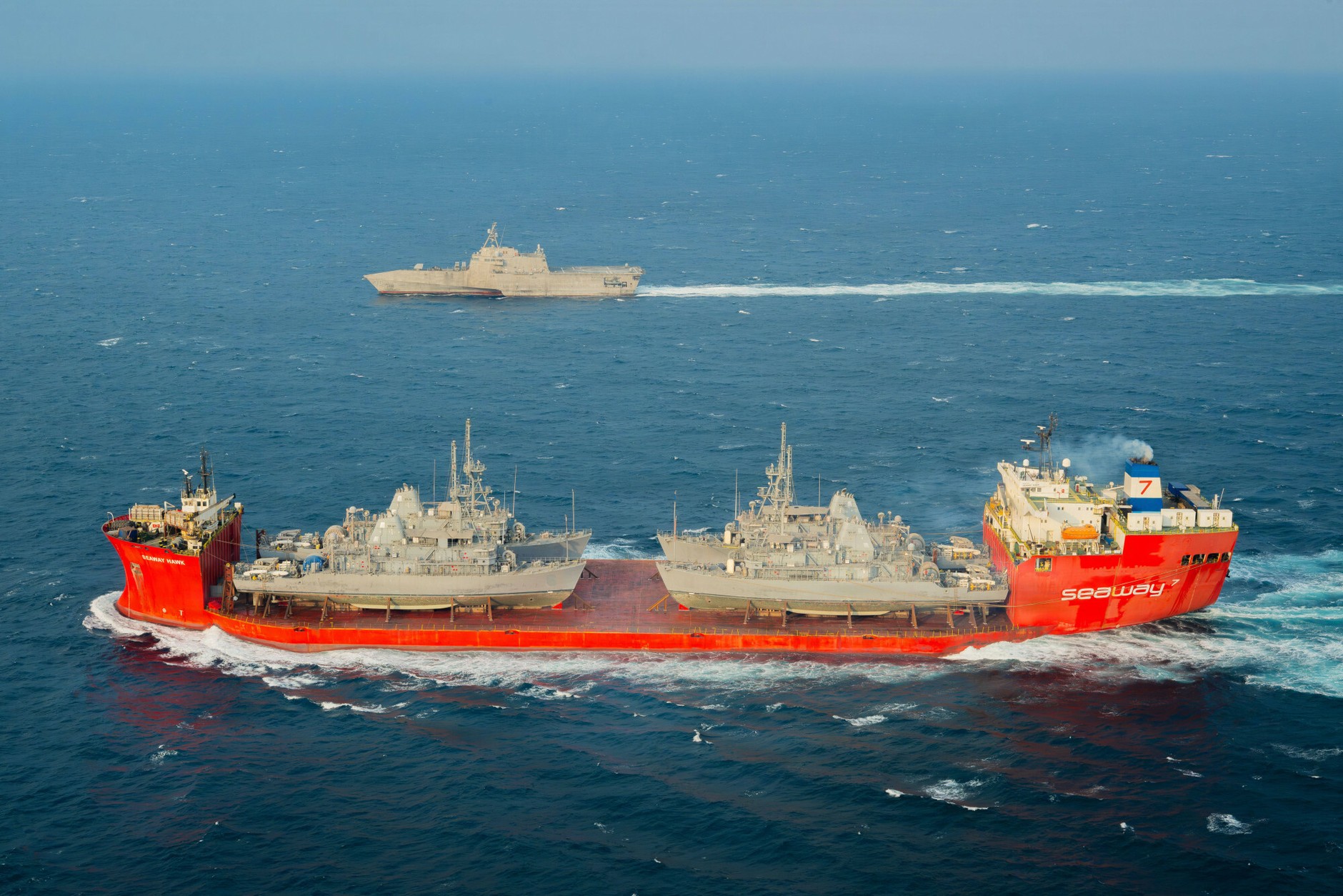 US forces in the Arabian Sea (illustrative photo)
