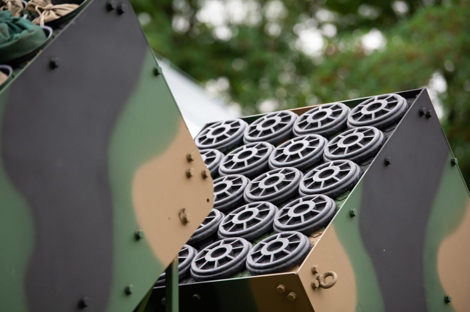 BAOBAB-K scattered mining vehicle - cartridges in the launcher
