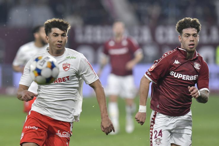 Alex Musi VS Andrei Borza, in Rapid - Dinamo// PHOTO: Cristi Preda (GSP.ro)
