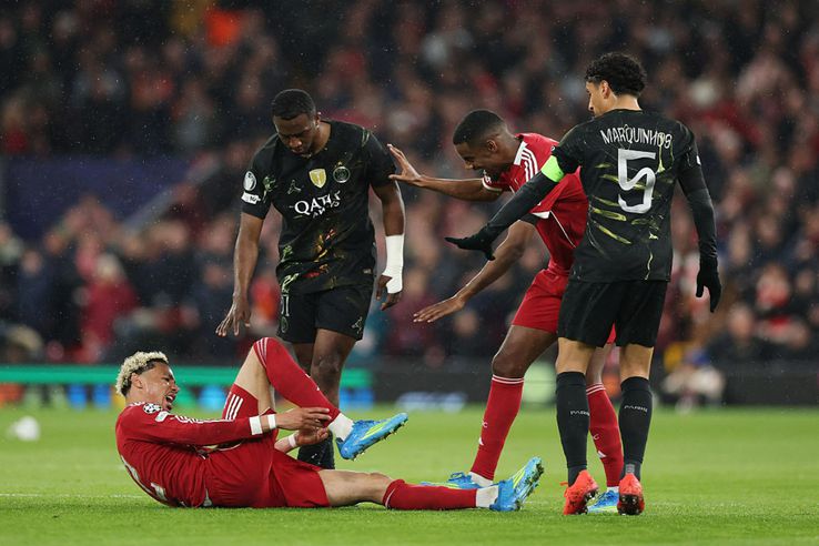Liverpool - PSG, in the quarterfinals of the Champions League / photo: Getty Images