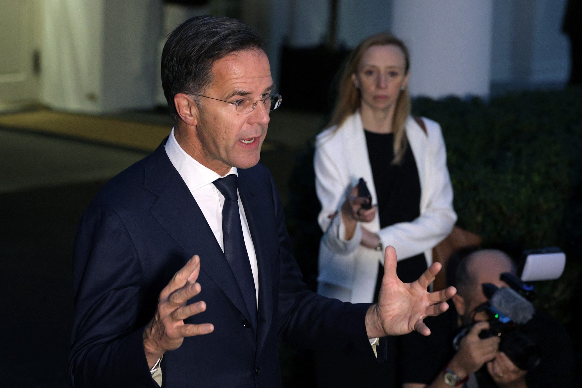Mark Rutte, Washington, October 22, 2025