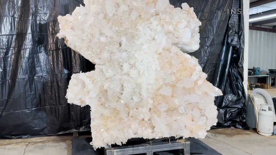Crystals were formed millions of years ago, so their quantity is limited