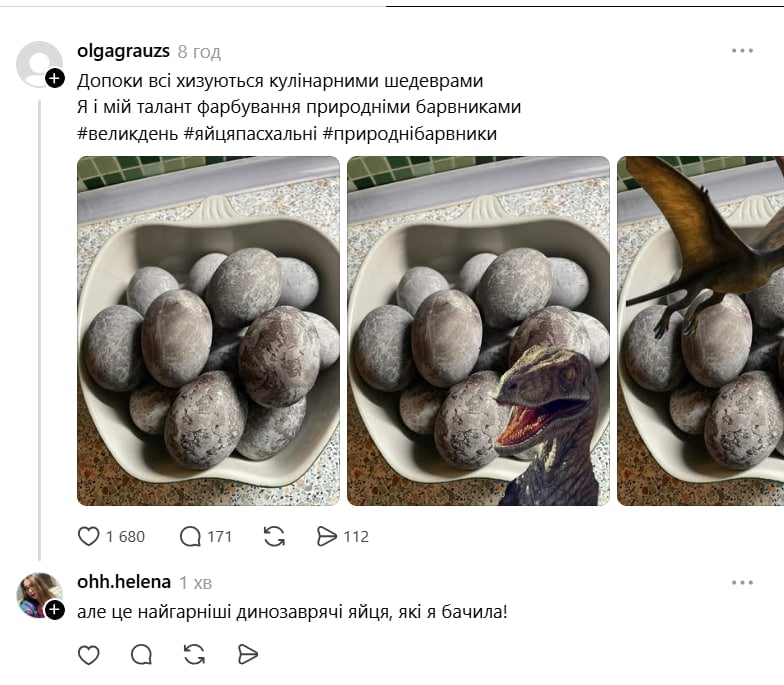Who has the best eggs? Ukrainians on Easter 2026 show off their colors. Photo photo 2