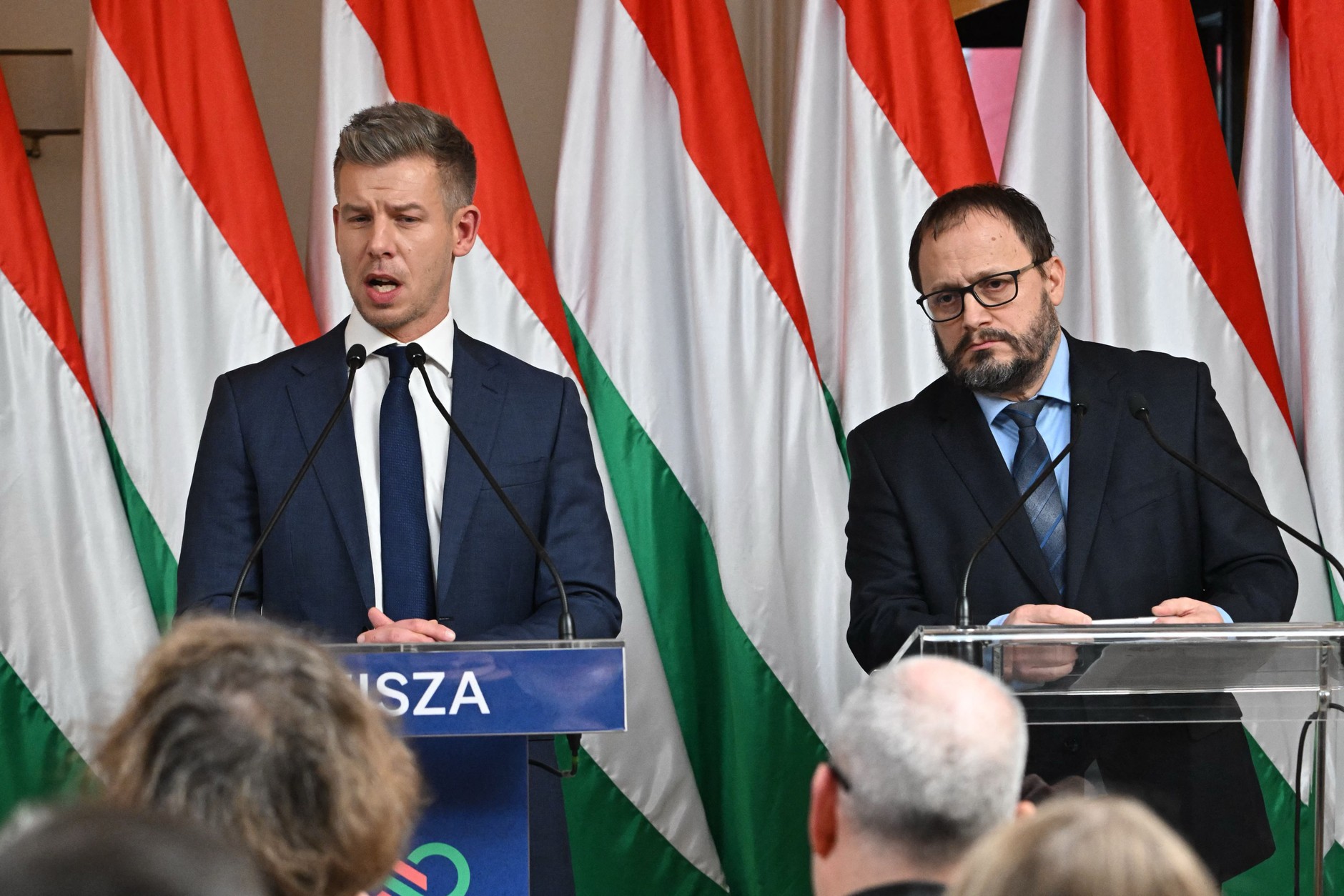 Peter Magyar and Andras Karman