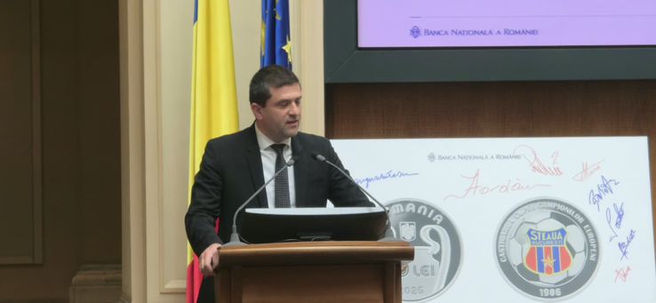 BNR released two anniversary coins for the 1986 Stella generation // photo: Andrei Furnigă (GSP)