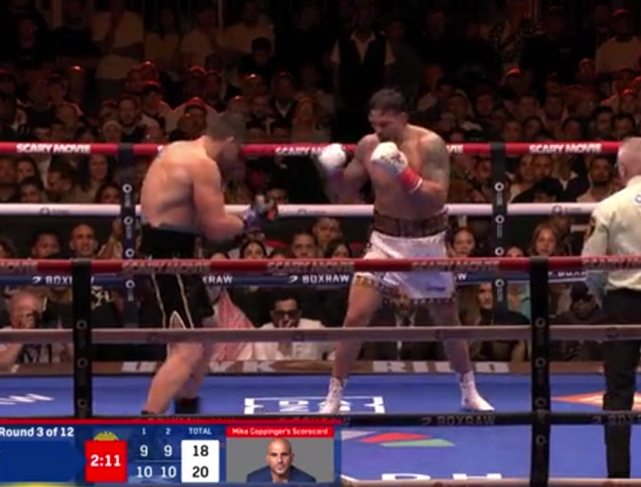 Fight of the Year between Oleksandr Usyk and Rico Verhoeven ended in round 11 after a contested referee's decision