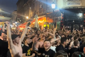 Max Korzh's concert in Bucharest causes a frenzy! Incredible images: The Old Town, full of foreigners
